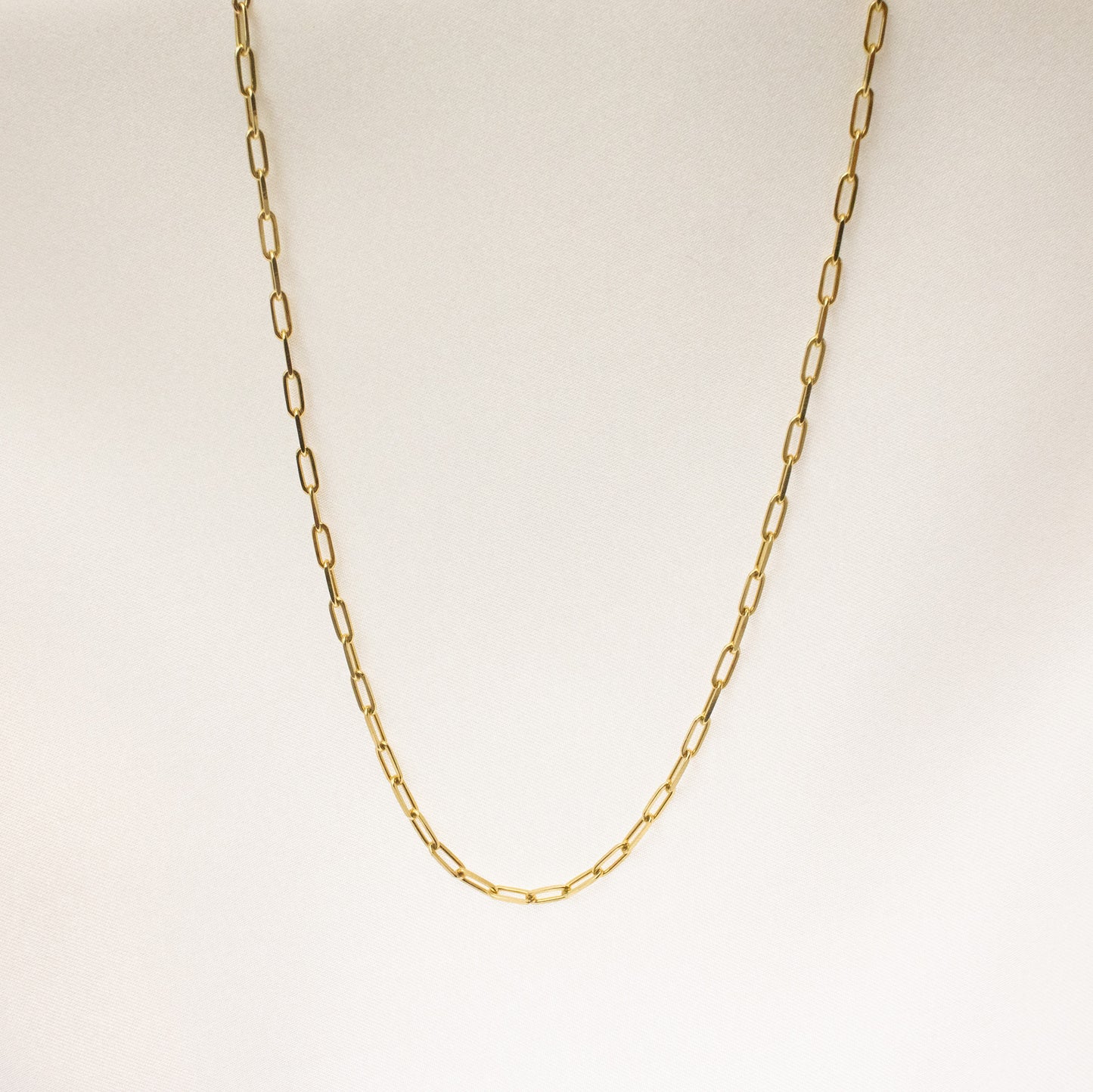 Jane - Vermeil Link Chain Necklace 16"